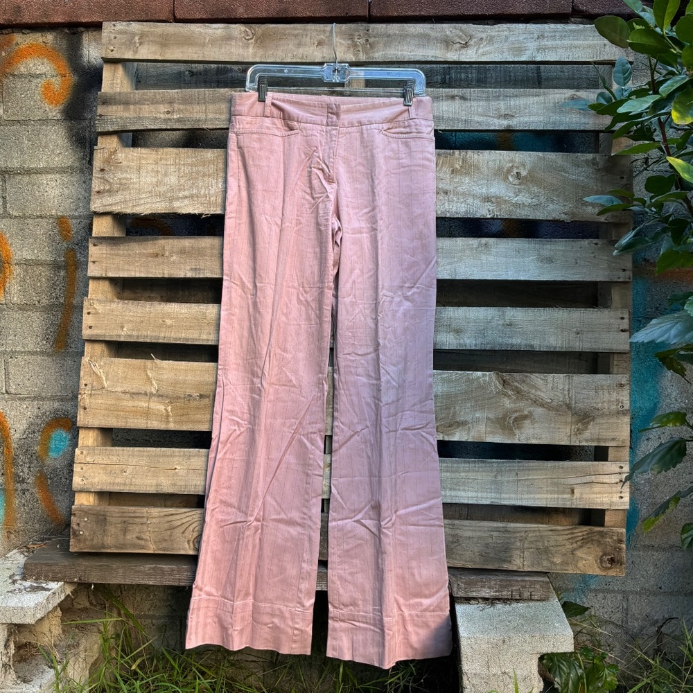 BCBGMAXAZRIA Blush Pink Tailored Pants